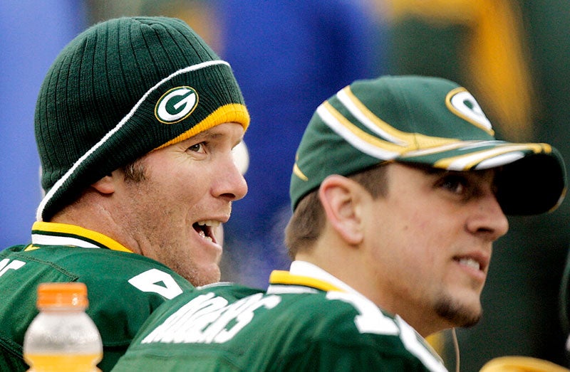 El exquarterback junto a Rodgers