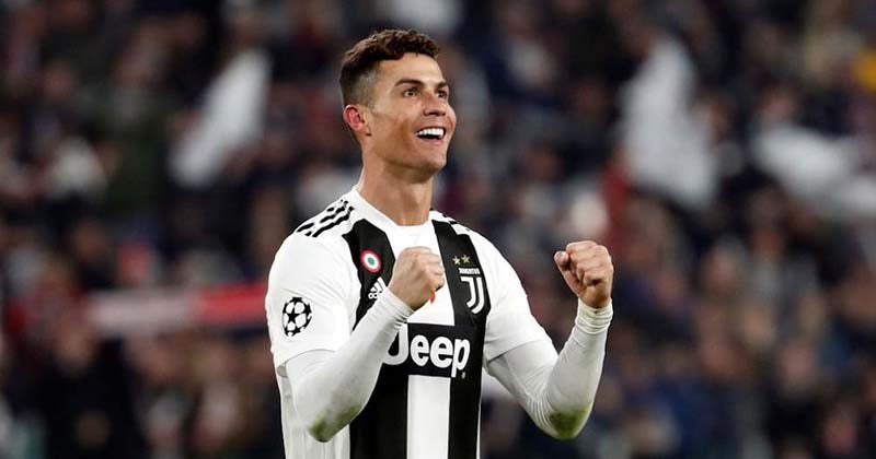 Cristiano Ronaldo celebra un gol con la Juventus 