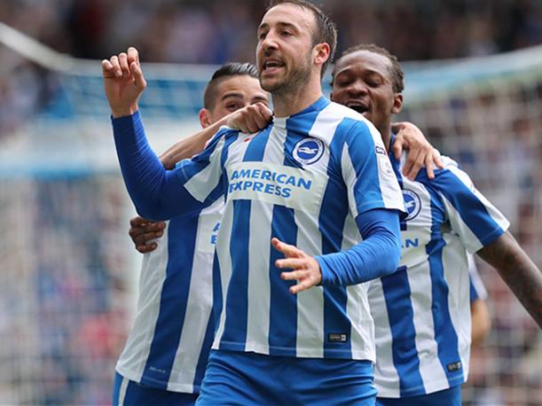 Glen Murray en celebración de gol