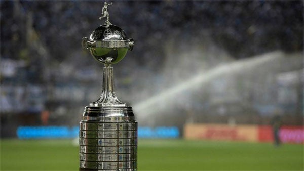 La Copa Libertadores  previo a un partido