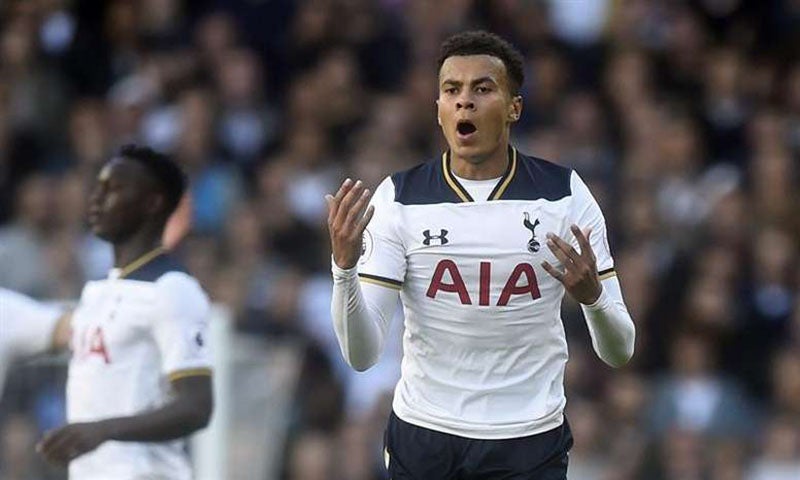 Dele Alli, en un compromiso con el Tottenham 