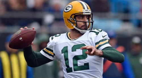 El mariscal de campo durante un juego de los Packers