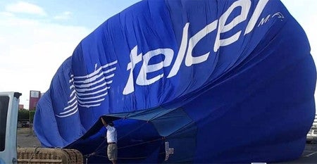 Globo promocional de Telcel