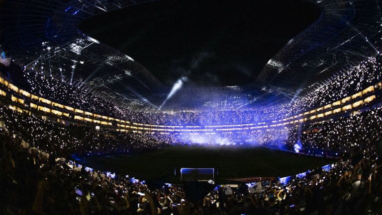 Estadio BBVA Bancomer, previo a la Final de la Concachampions