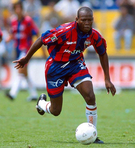 Faustino Asprilla jugó para Atlante en 2001