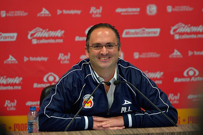 Lanz, durante su etapa como directivo de Monarcas Morelia