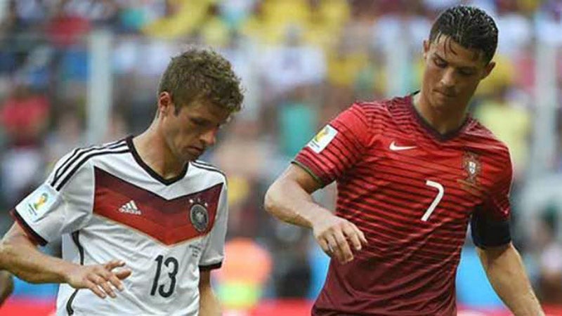 Müller enfrenta a CR7 en el Mundial de Brasil 2014 