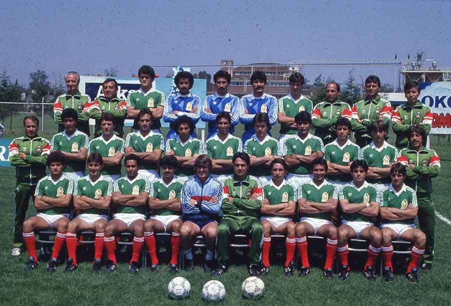 Jugadores del Tri que disputaron el Mundial de México 1986