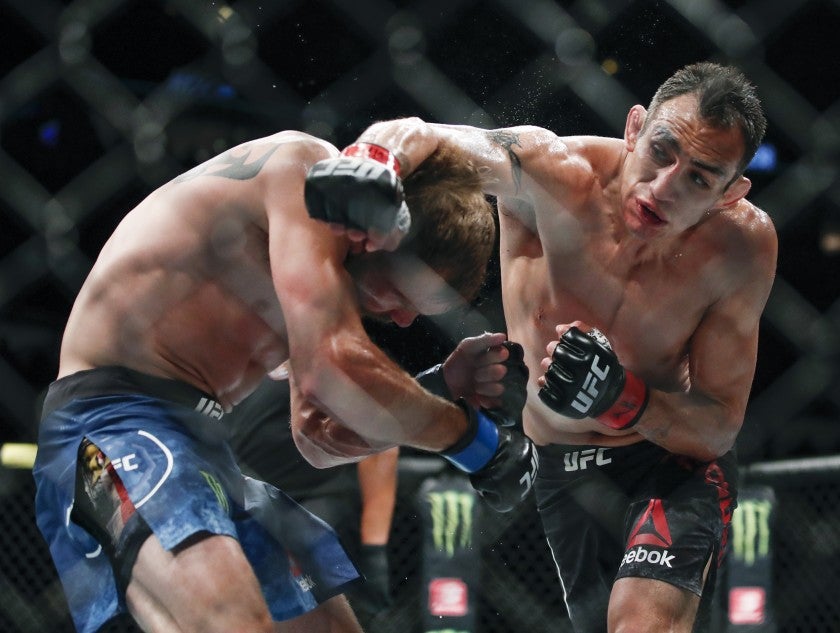 Acciones de un combate de la UFC