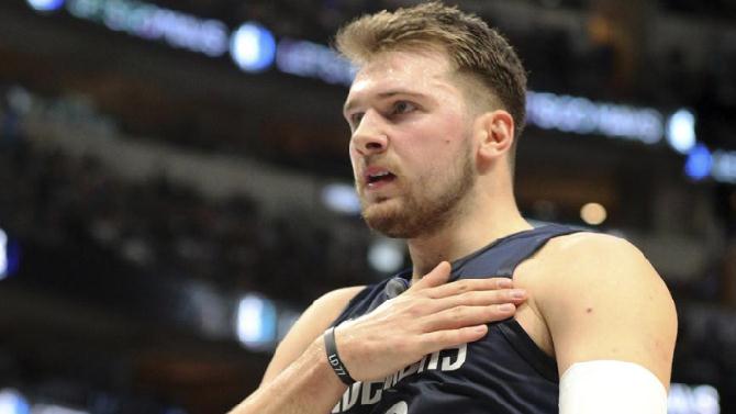 Luka Doncic, estrella de los Mavericks