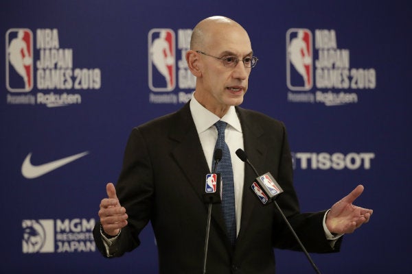 Adam Silver, comisionado de la Liga