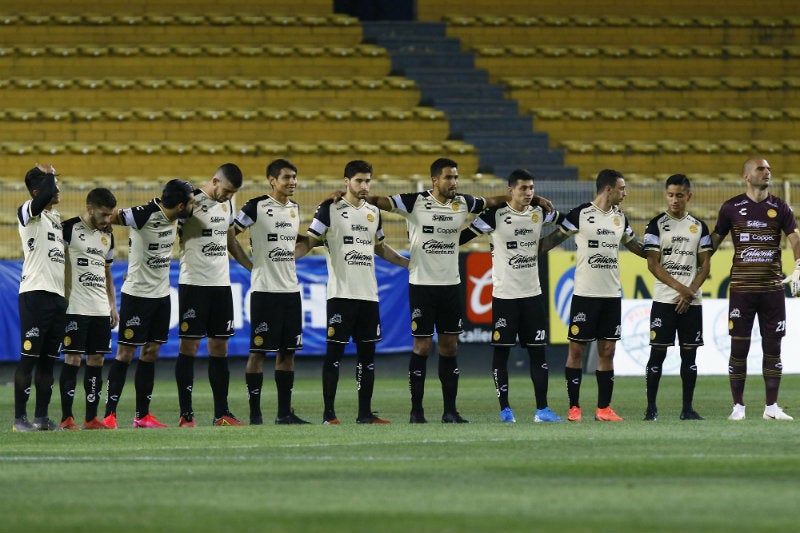 Dorados antes de un partido