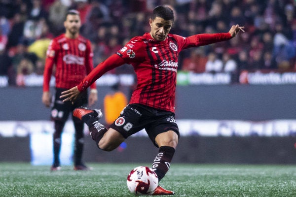 Ignacio Rivero con los Xolos de Tijuana