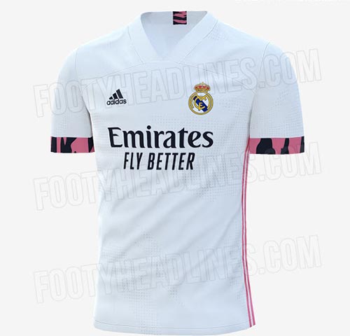 La que sería la playera del Real Madrid 