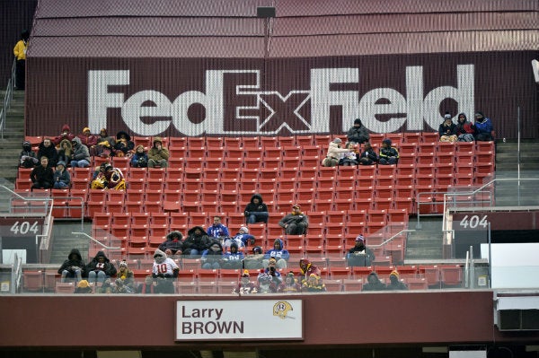 El estadio FedEx Field en Landover, Maryland