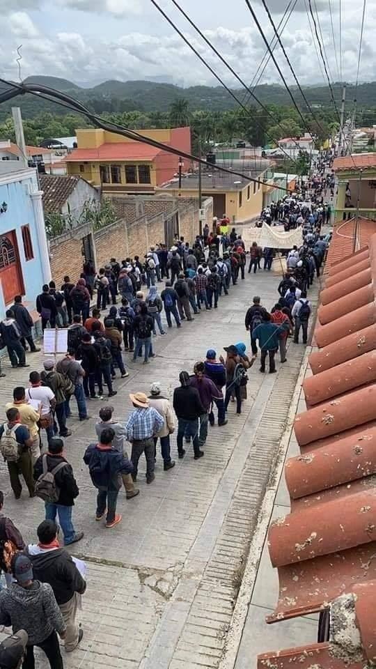 Protestas en Chiapas