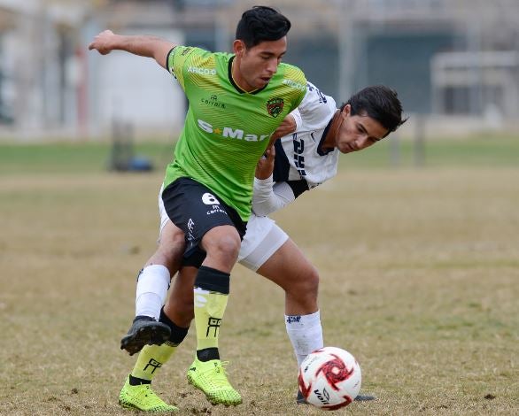 Gael Sandoval, durante un juego de la Sub 20 de Bravos