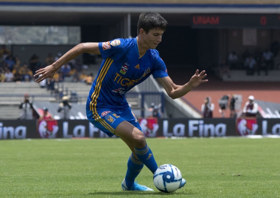 Jürgen Damm durante un partido con Tigres