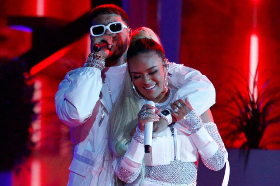 Karol G y su novio Anuel AA