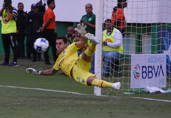 Alejandro Duarte durante un partido del Zacatepec