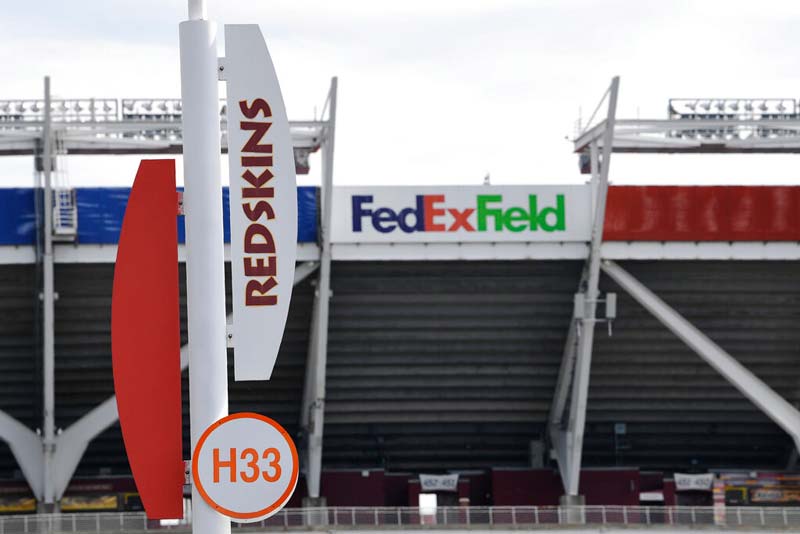 En las inmediaciones del FedEx Stadium