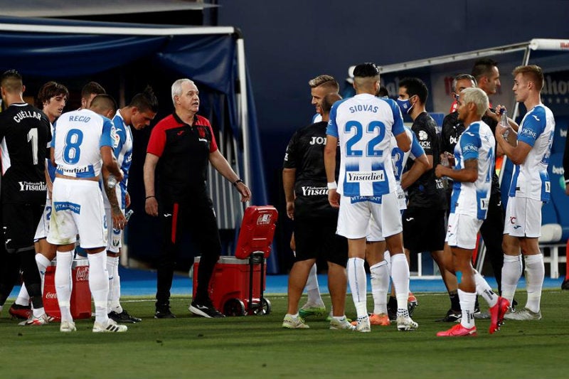 Aguirre con el Leganés