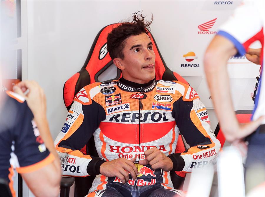 El español previo a la competencia de MotoGP