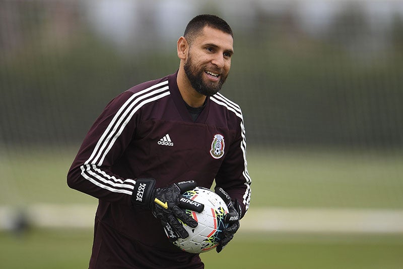 Jona Orozco, en una sesión con Selección Mexicana 