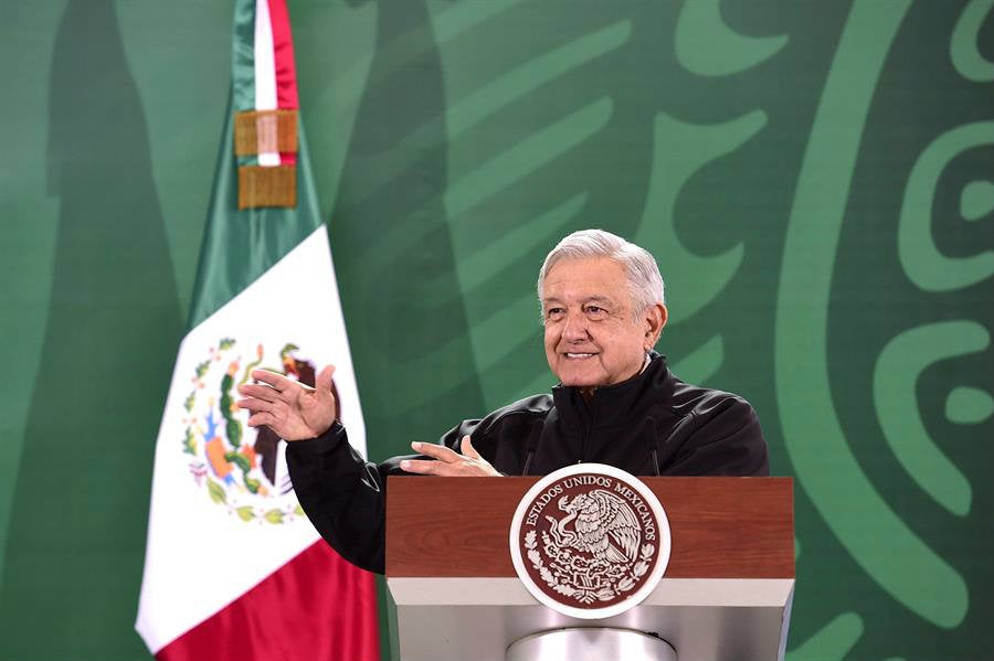 AMLO en conferencia de prensa