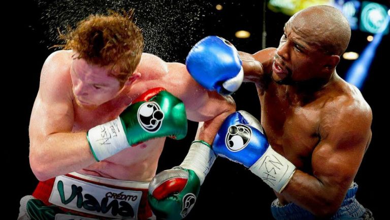 'The Money' impactó al Canelo durante un combate 