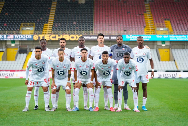 La alineación del club francés para un amistoso