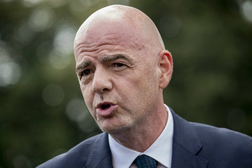 Gianni Infantino, presidente de la FIFA 