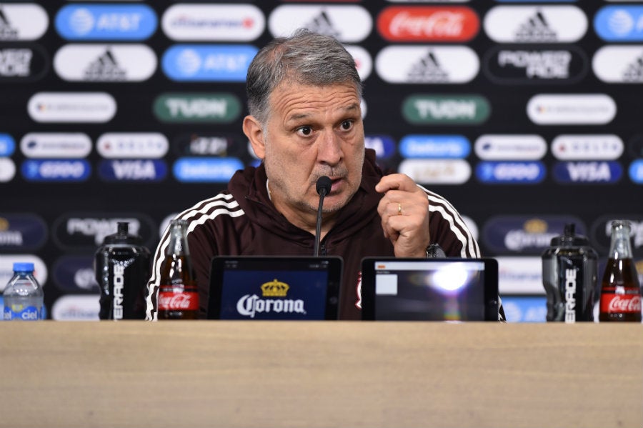 Gerardo Martino en conferencia de prensa