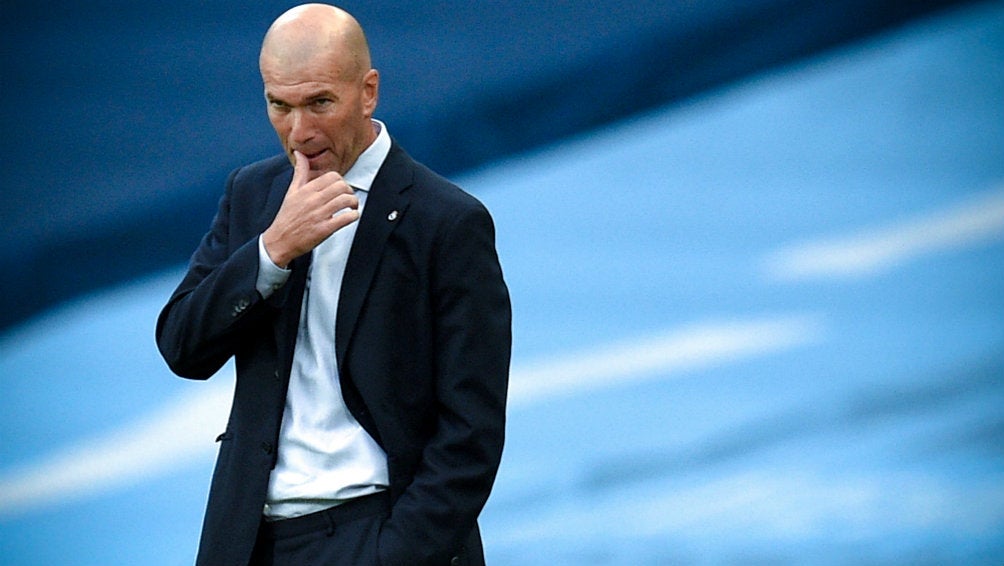 Zinedine Zidane, técnico del Real Madrid