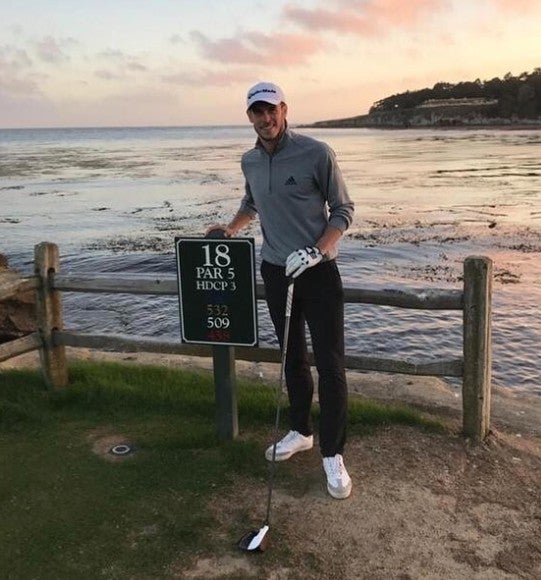 Gareth Bale, un amante del golf