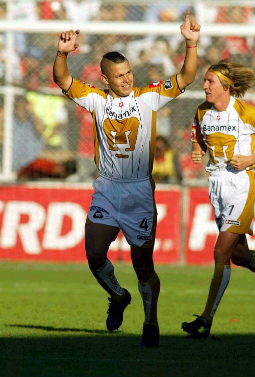 Darío Verón en su primera temporada con Universidad