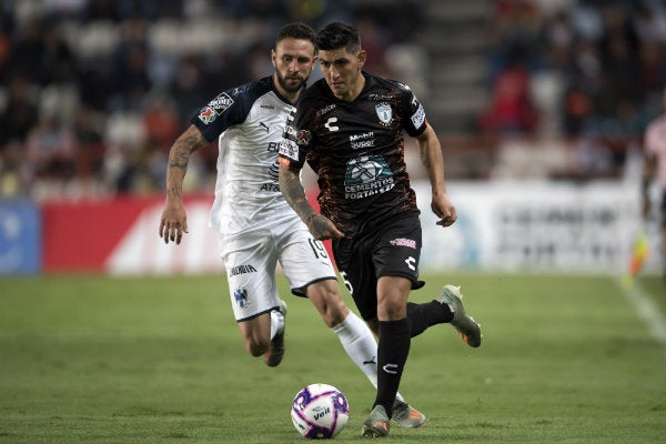 El 'Pocho' durante un juego del Pachuca