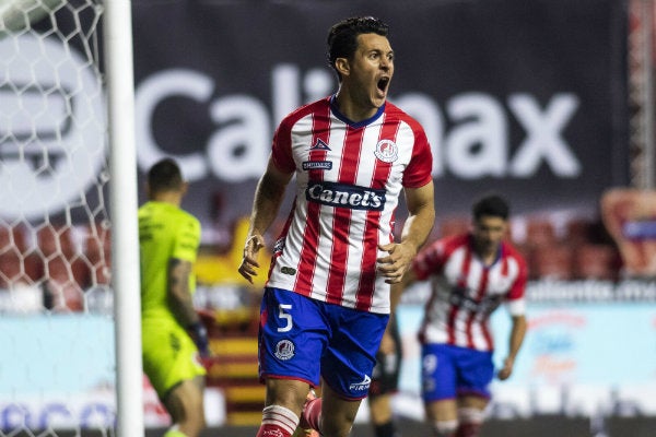 Ramiro González celebra su gol ante Tijuana