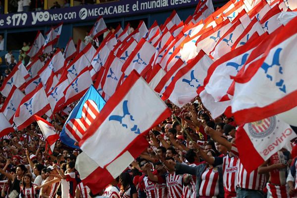 Afición de Chivas en un partido