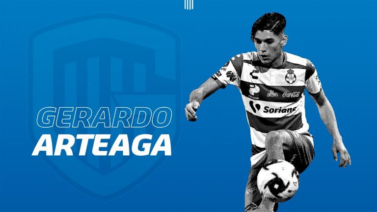 El zaguero mexicano en un partido con Santos