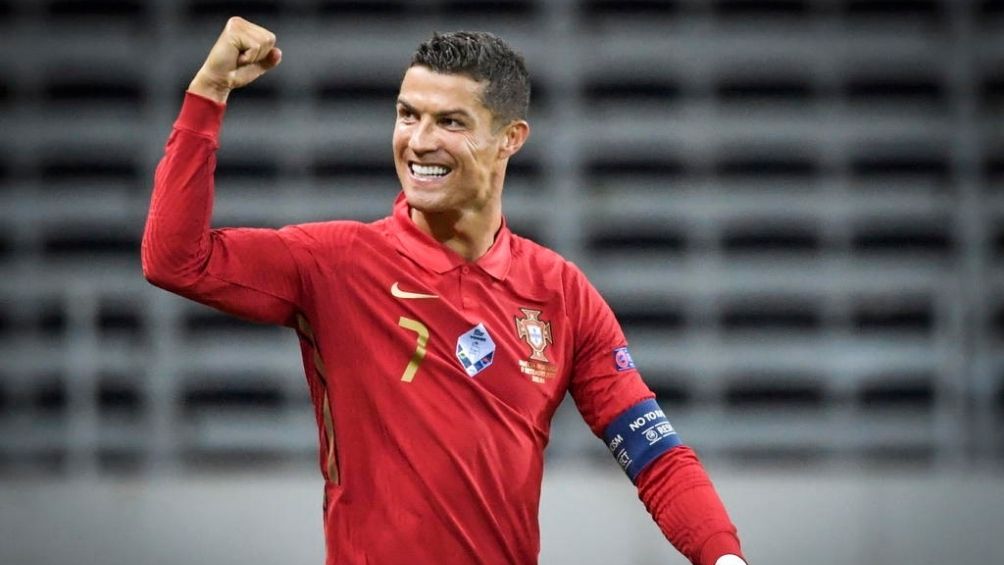 Cristiano Ronaldo en juego con Portugal