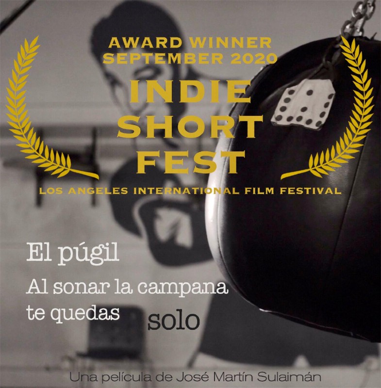 "El Púgil" ganó premio en Los Ángeles