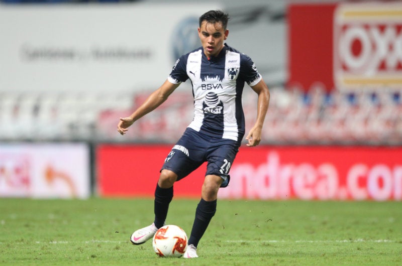 Charly Rodríguez en partido con Rayados