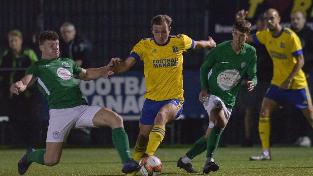 El Hashtag United en su partido de la FA Cup 