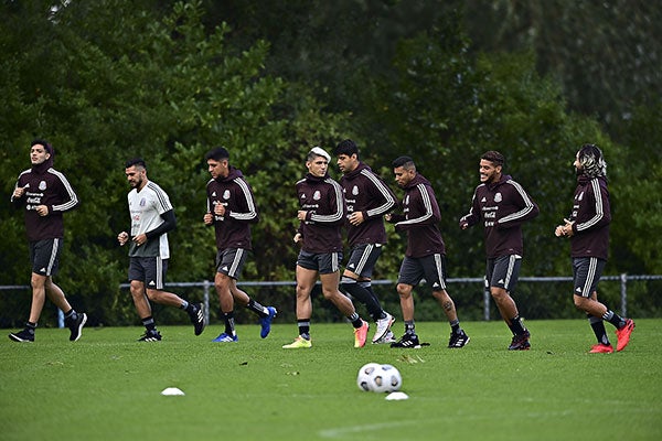 El entrenamiento del Tri en Holanda 