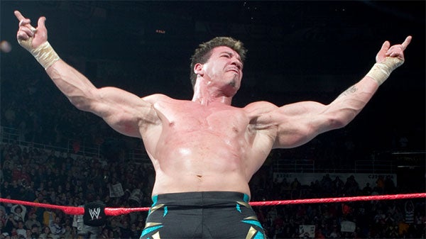 Eddie Guerrero durante una lucha en WWE 