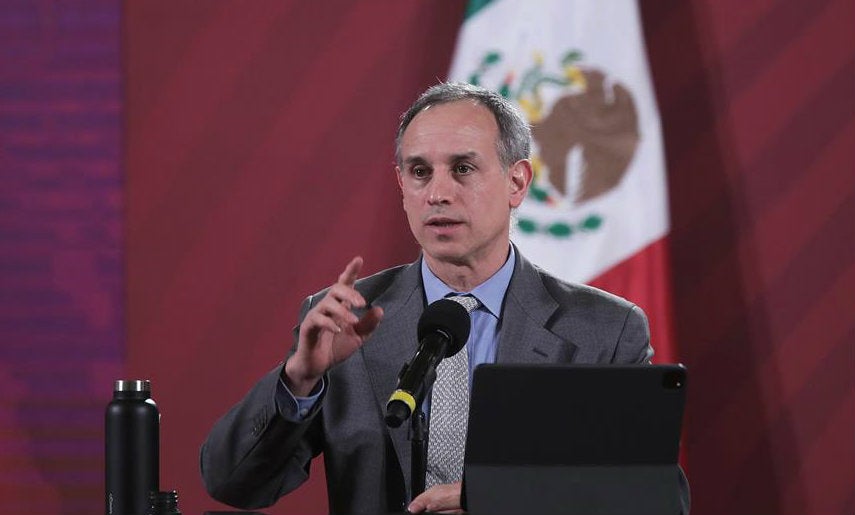 Hugo López-Gatell en conferencia de prensa