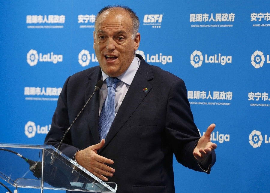 Javier Tebas, Presidente de LaLiga