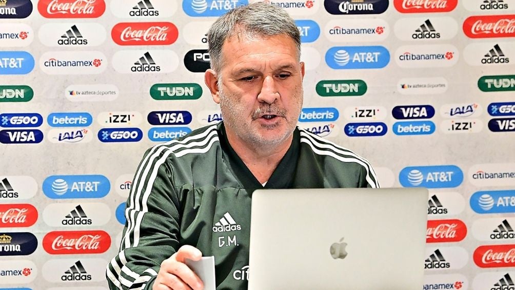 Gerardo Martino en conferencia 