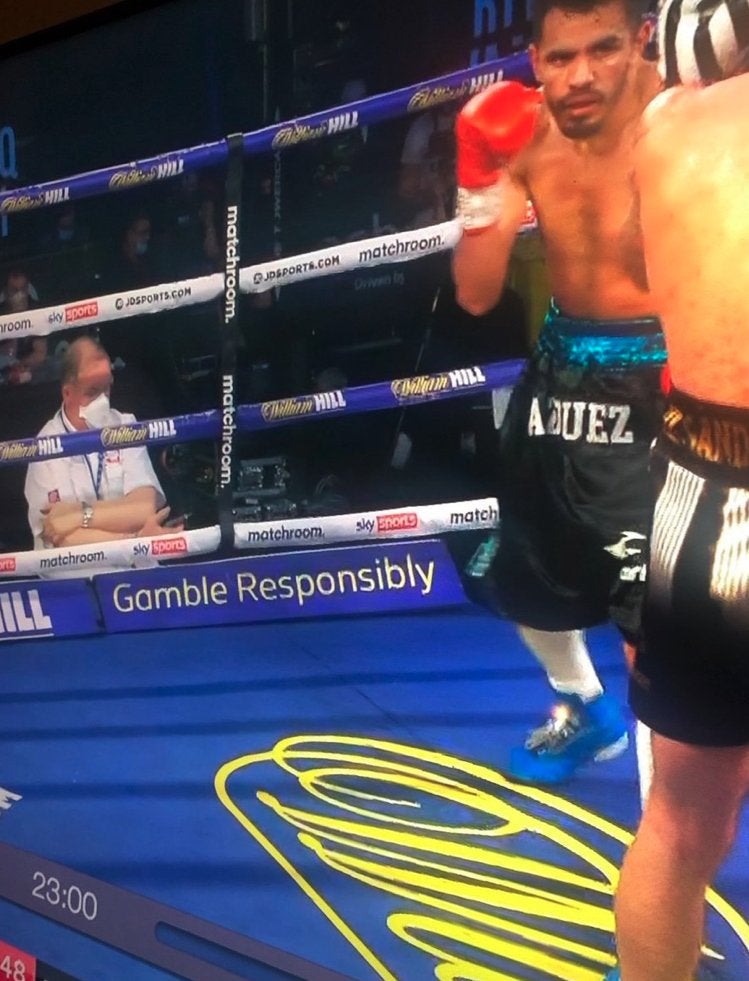 Terry O’Connor en pelea entre Vázquez y Ritson